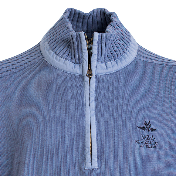 NEW ZEALAND CORNFLOWER BLUE SWEATER | MENS SIZE XXL - Picture 2 of 5
